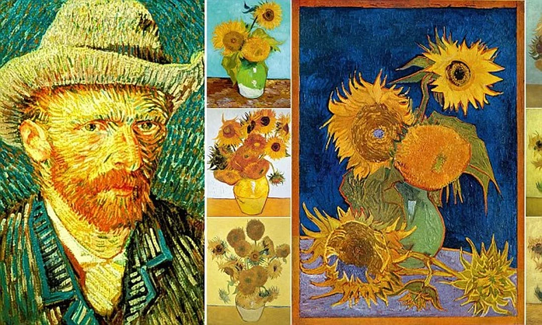 7 bức tranh hoa hướng dương của Van Gogh 7 bức tranh hoa hướng dương của van gogh trong gam vàng rực rỡ