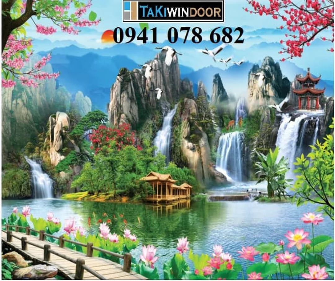 Chất liệu tranh 3D in UV và canvas báo giá tranh 3d theo chất liệu in UV và canvas