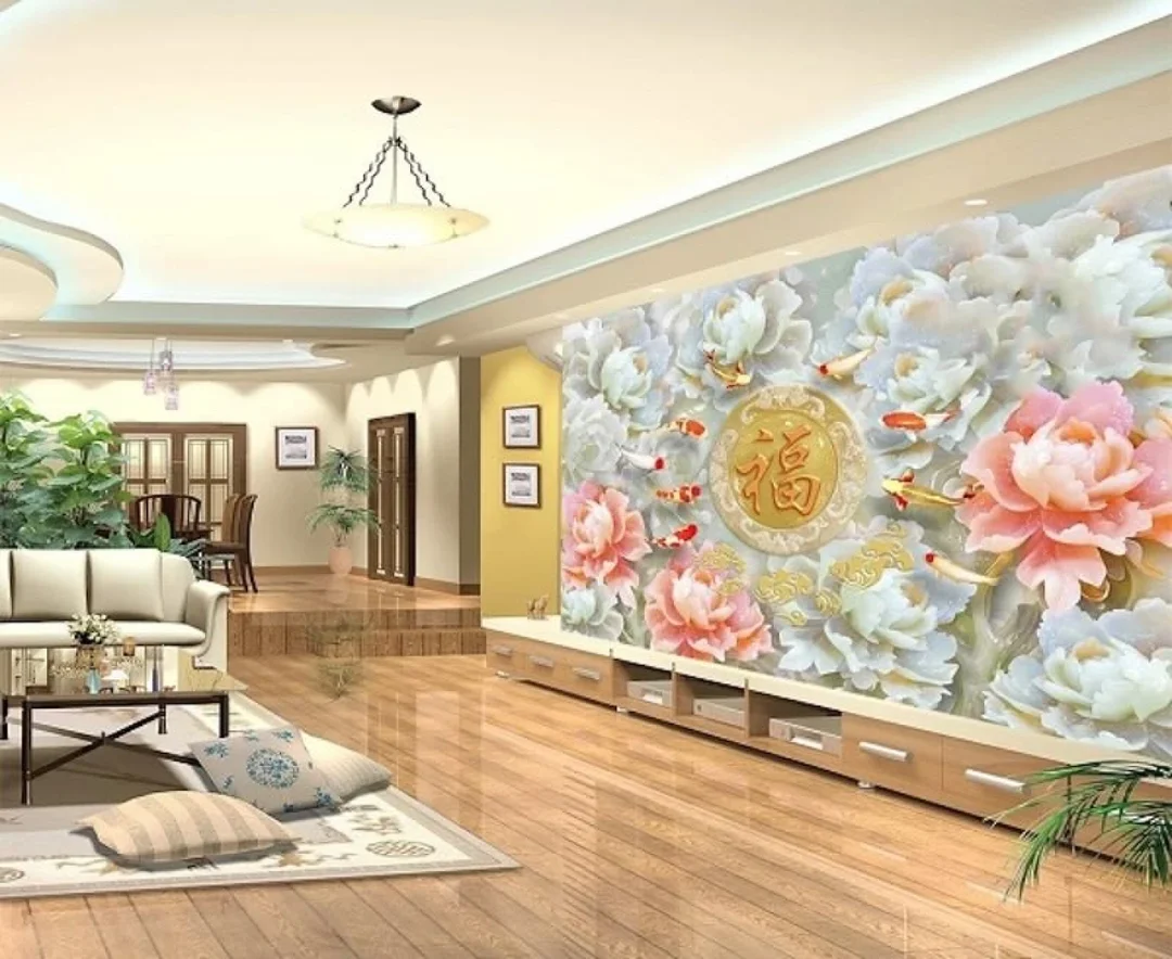 Báo giá tranh gạch 3D theo kích thước ghép bộ báo giá tranh gạch 3d kích thước ghép bộ phòng khách