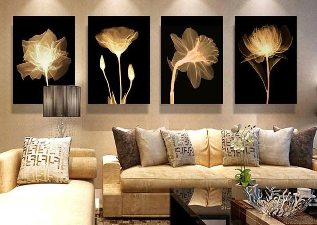 các loại tranh treo tường sau sofa các loại tranh treo tường nghệ thuật phía sau sofa phòng khách