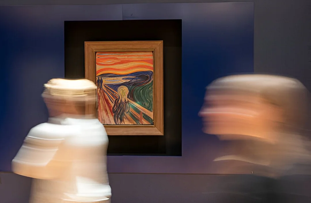 The Scream thể hiện nỗi bất an của con người hiện đại các tác phẩm hội họa nổi tiếng thế giới qua The Scream của Edvard Munch
