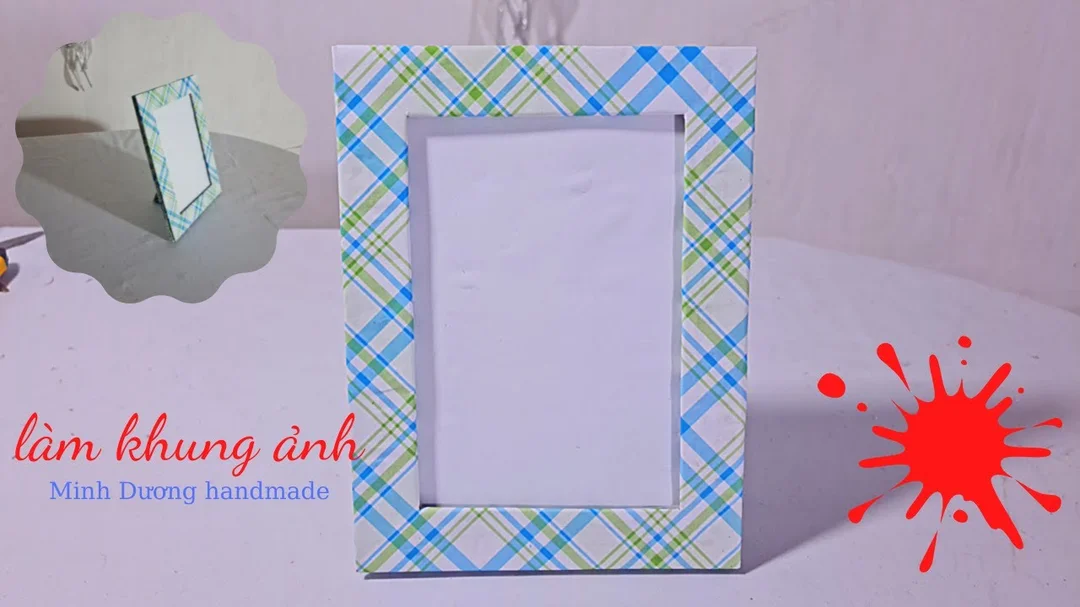 Lỗi thường gặp khi làm khung tranh bằng giấy cách làm khung tranh bằng giấy tránh lỗi bong keo và lệch mép