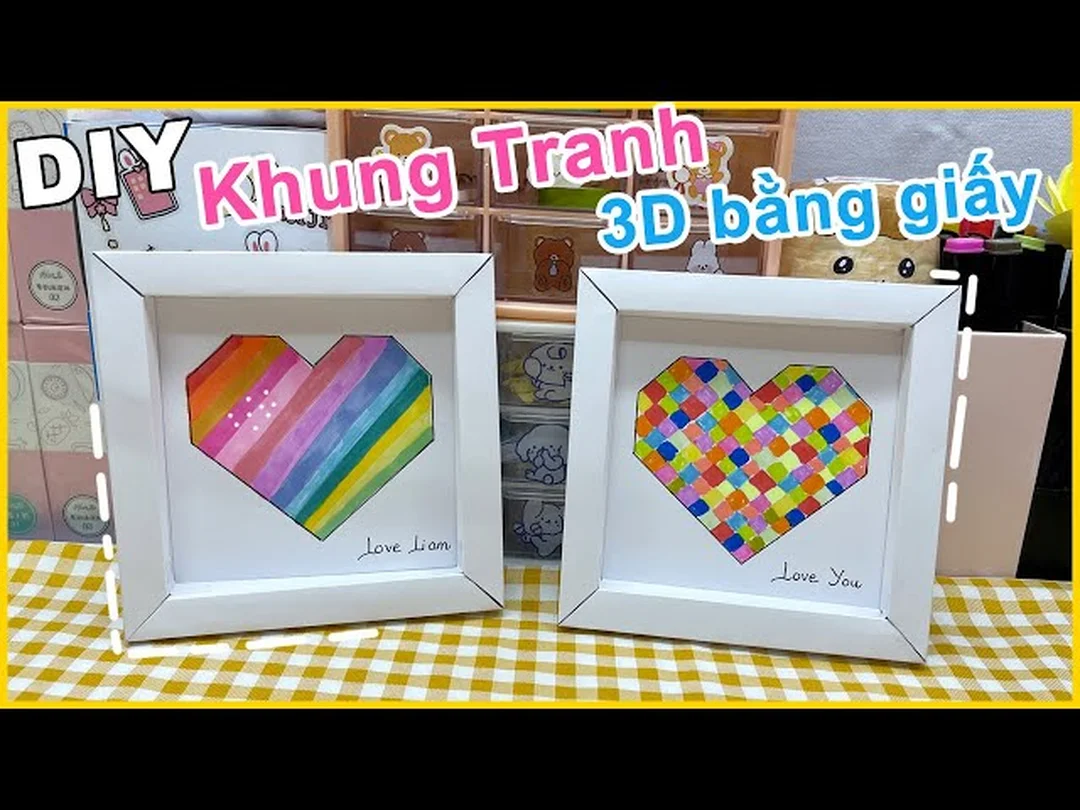 Vật liệu làm khung tranh bằng giấy cách làm khung tranh bằng giấy với vật liệu bìa cứng và giấy màu