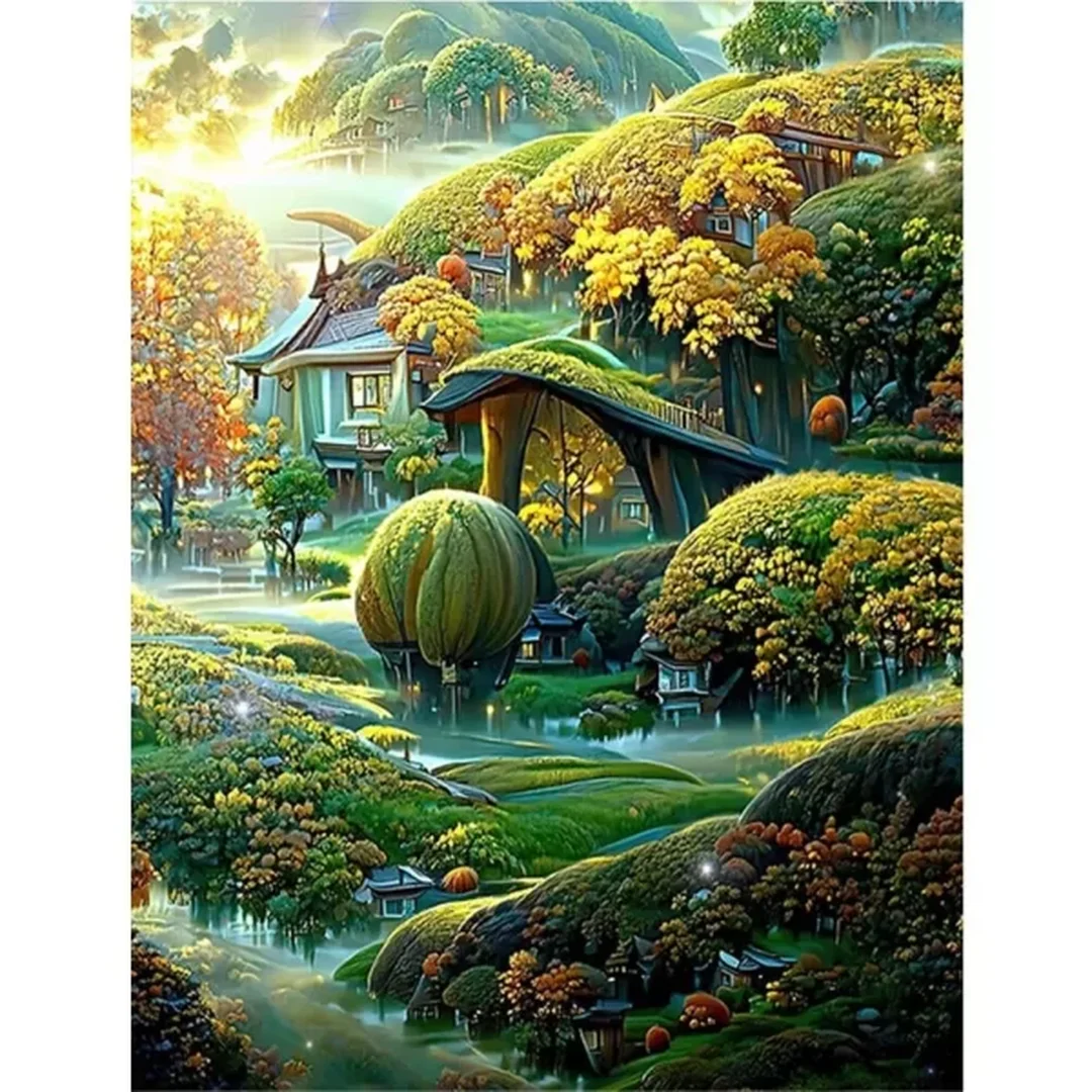 cách treo tranh đính đá tránh ánh nắng và độ ẩm làm giảm độ lấp lánh