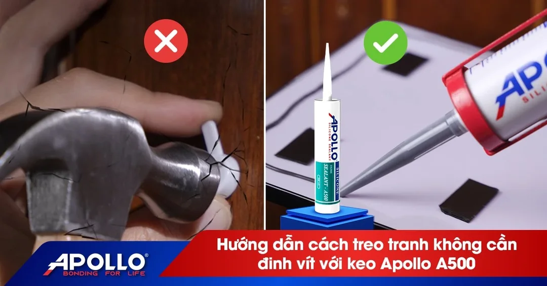 cách treo tranh đính đá trên tường khô thoáng để bảo quản lâu dài