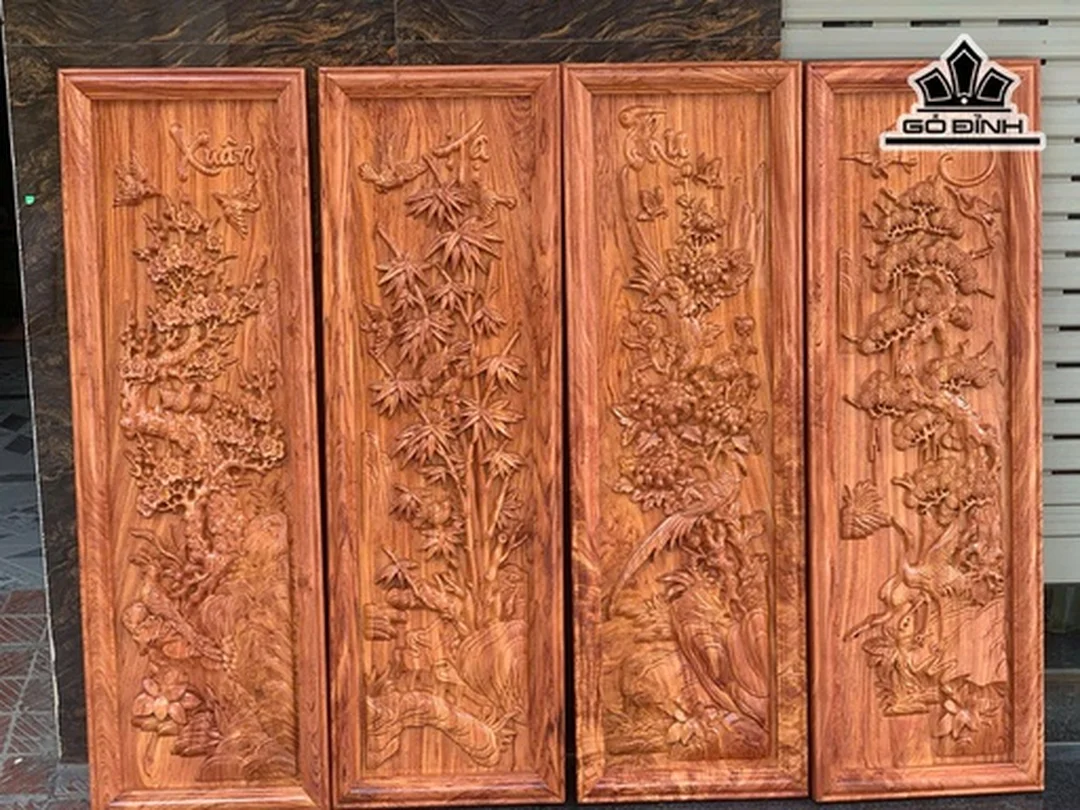 Cách treo tranh xuân hạ thu đông theo chất liệu tranh cách treo tranh xuân hạ thu đông theo chất liệu tranh