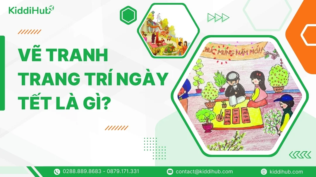Chọn chất liệu vẽ tranh trang trí tết trên giấy và canvas
