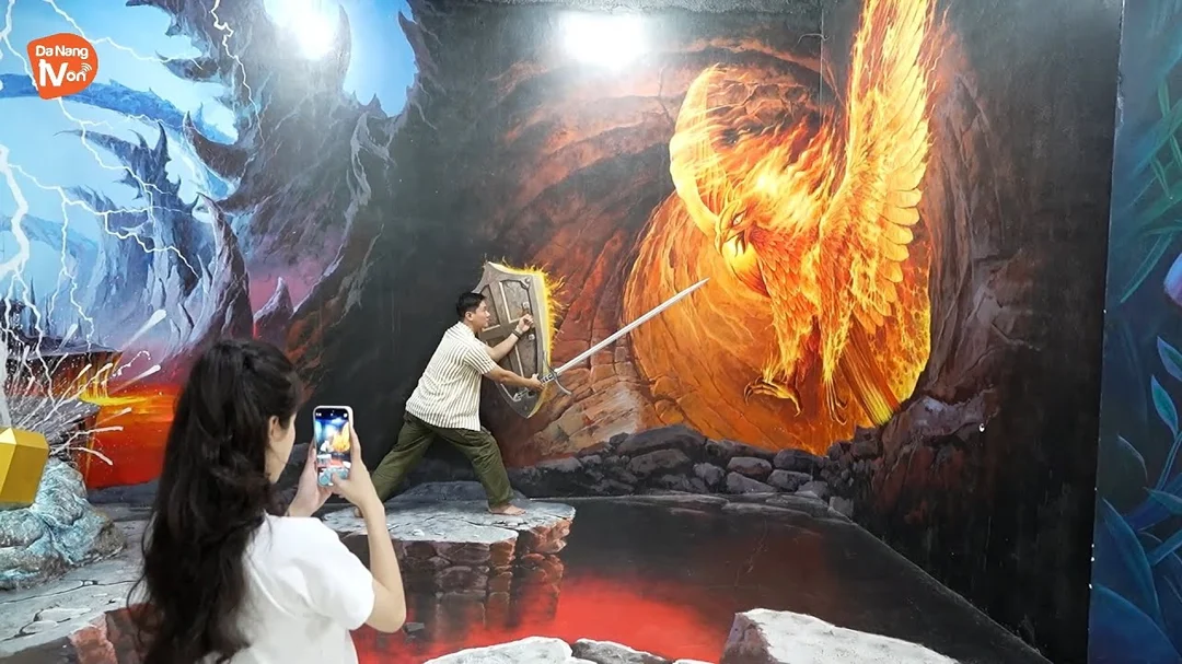 Du lịch vào không gian 3D tại Bảo tàng 3D Art In Paradise