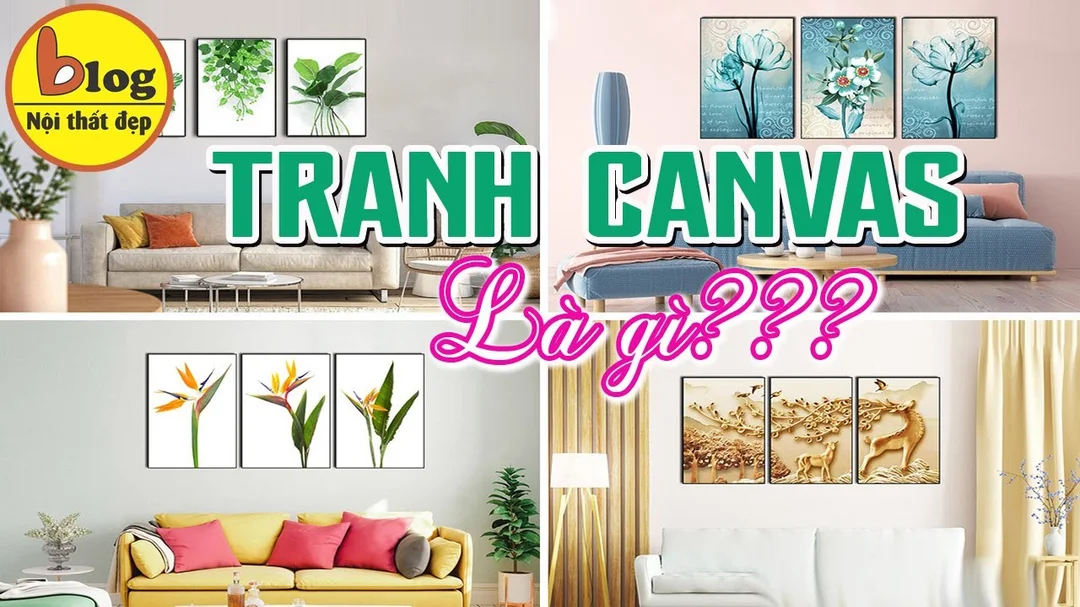 Đừng mua tranh canvas nếu chưa xem video này