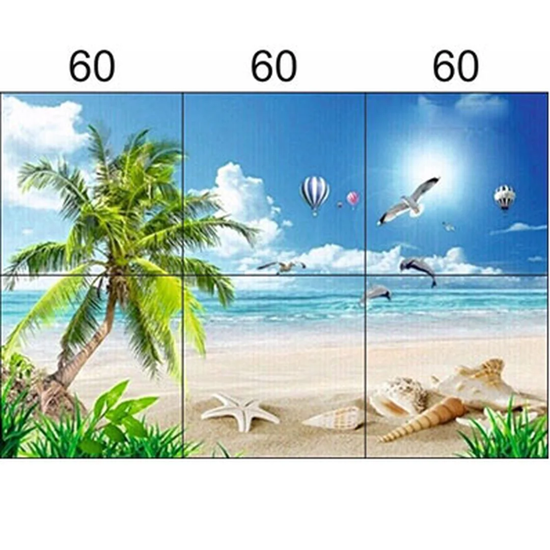 Gạch tranh trang trí ốp tường phòng khách phong cảnh gạch tranh trang trí ốp tường phòng khách phong cảnh