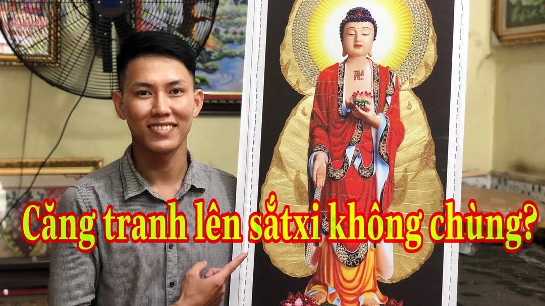 Hướng dẫn căng tranh canvas lên khung gỗ