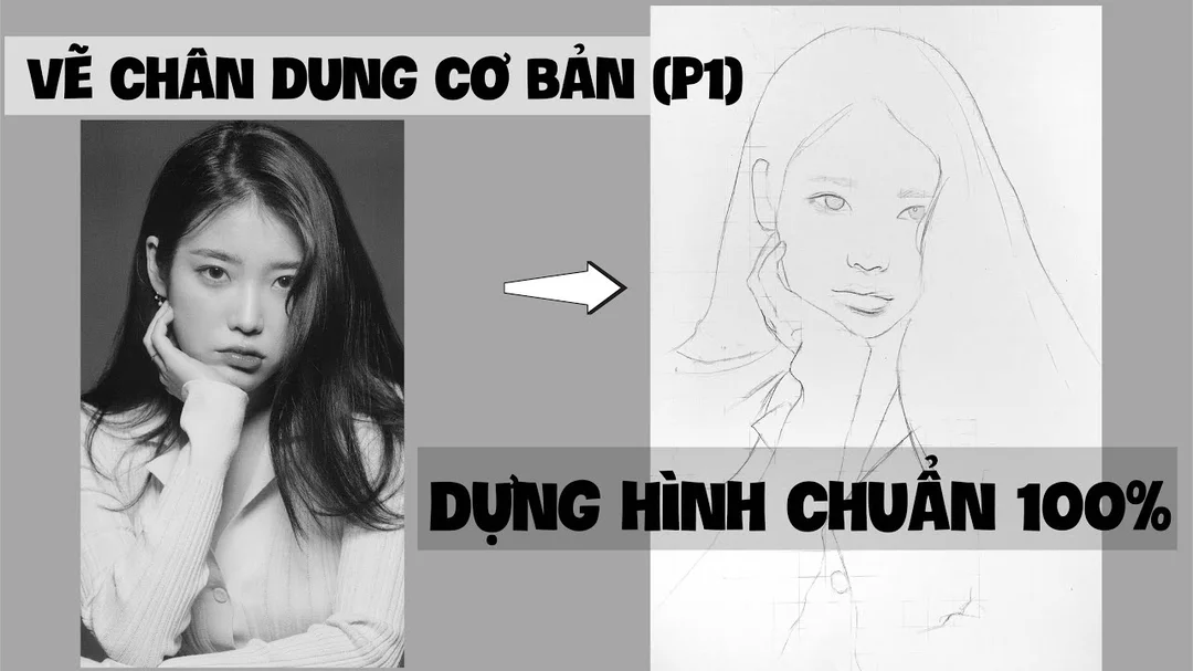 Hướng dẫn vẽ chân dung bằng bút chì cho người mới
