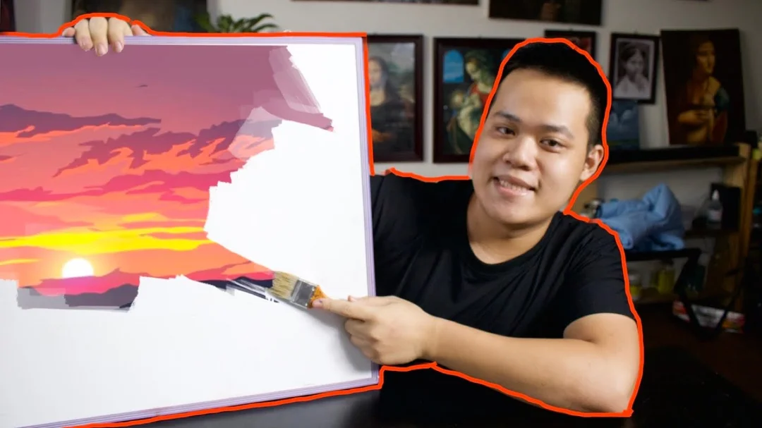 Hướng dẫn vẽ tranh phong cảnh