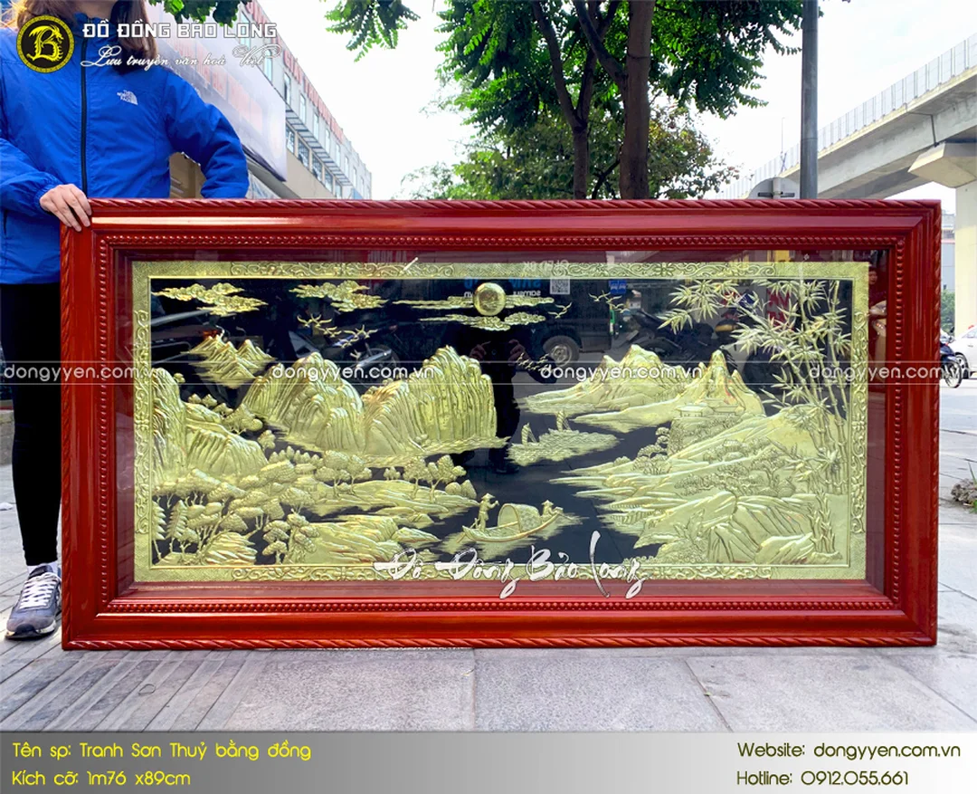 Khung tranh Biên Hòa cho tranh sơn thủy khổ lớn khung tranh biên hòa cho tranh sơn thủy khổ lớn
