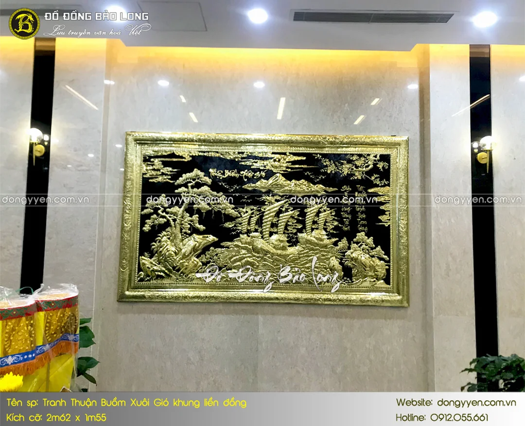 Khung tranh đà nẵng khổ lớn cho không gian phòng khách khung tranh đà nẵng khổ lớn treo phòng khách
