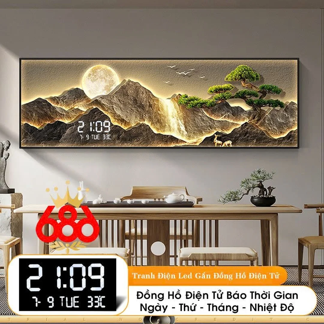 khung tranh điện tử kích thước nhỏ hiển thị ảnh gia đình