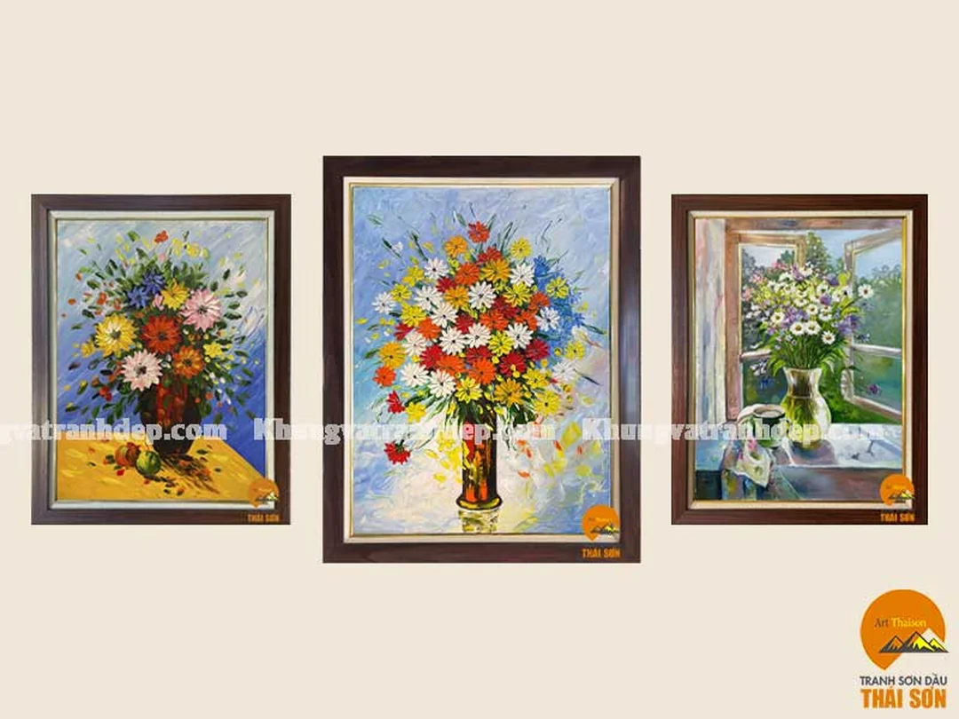 So sánh chất liệu khung tranh trang trí tường khung tranh trang trí tường bằng gỗ và composite
