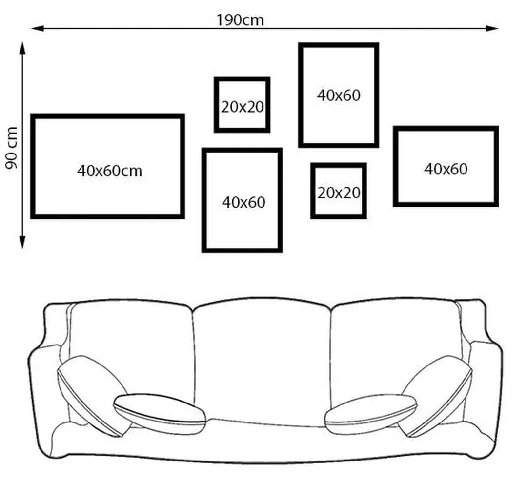 Kích thước tranh treo tường phòng khách theo tỷ lệ sofa kích thước tranh treo tường phòng khách theo tỷ lệ sofa
