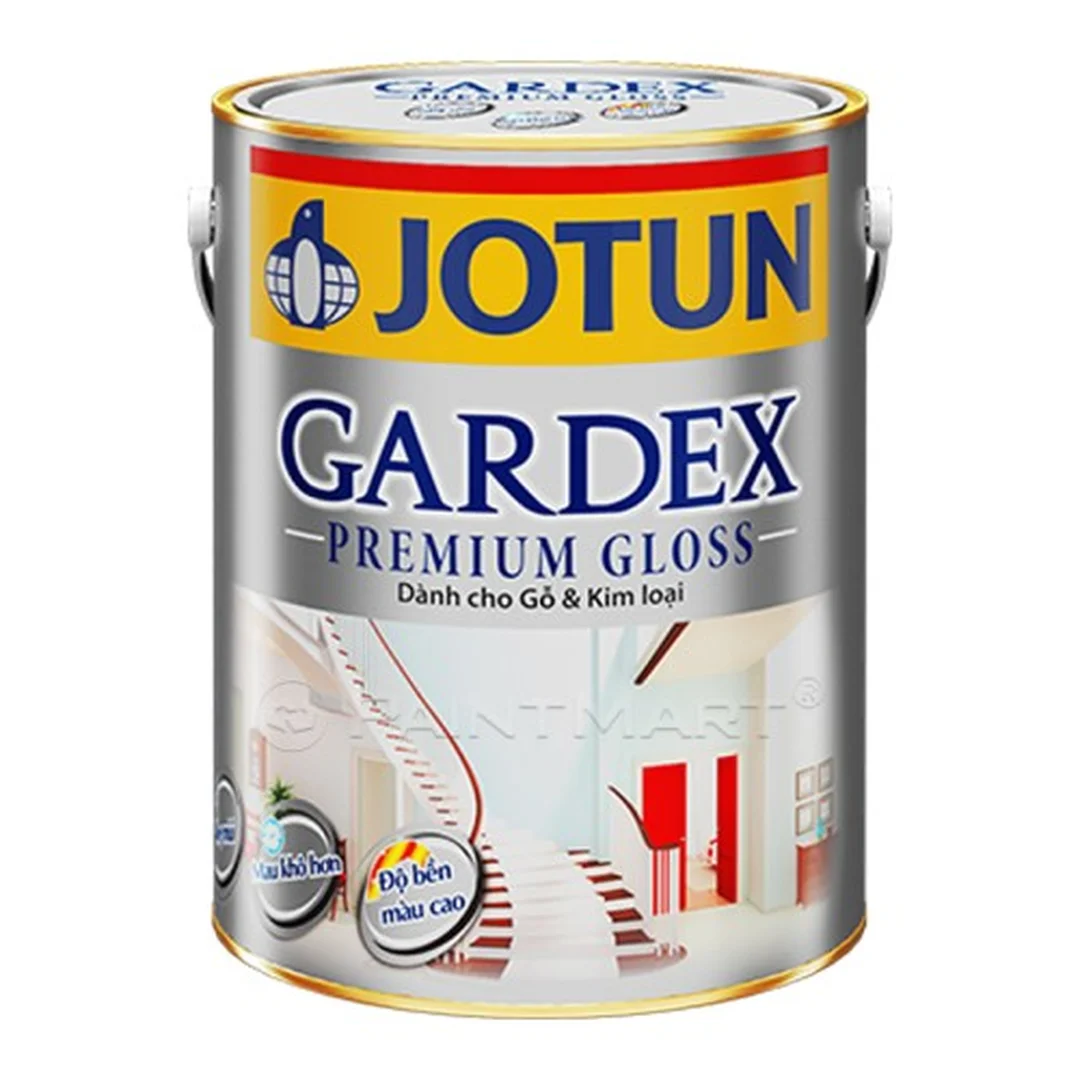 Sơn dầu Jotun Gardex cho gỗ và kim loại Lon sản phẩm màu sơn dầu jotun Gardex dùng cho gỗ và kim loại