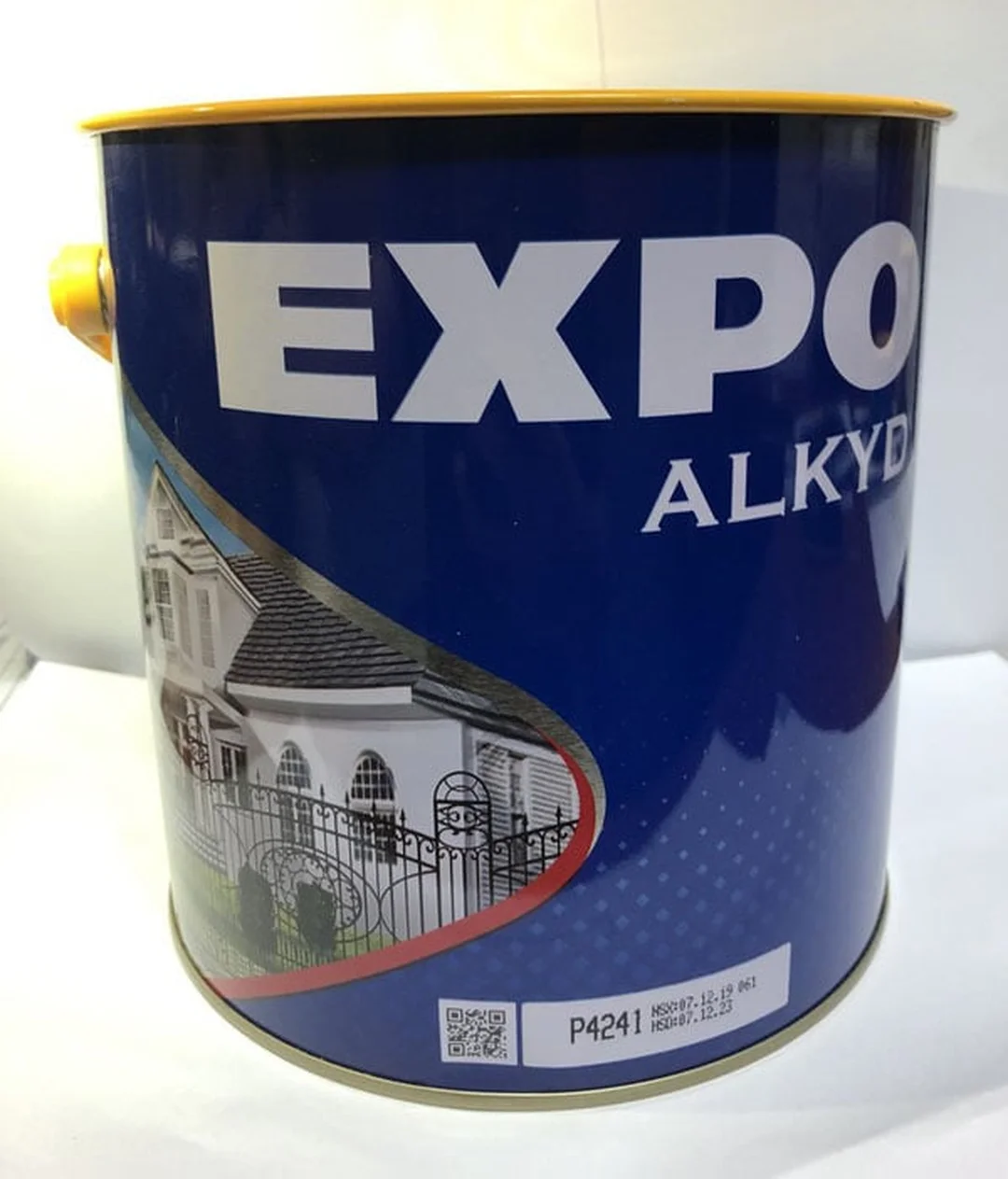 Lon sơn mã màu sơn dầu Expo Alkyd 3 lít lon sơn chứa mã màu sơn dầu expo Alkyd 3 lít