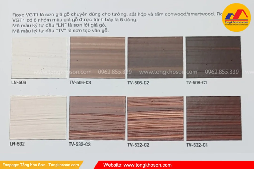 Màu sơn dầu giả gỗ trên tường và hạng mục trang trí màu sơn dầu giả gỗ ứng dụng trên bề mặt tường và hạng mục trang trí