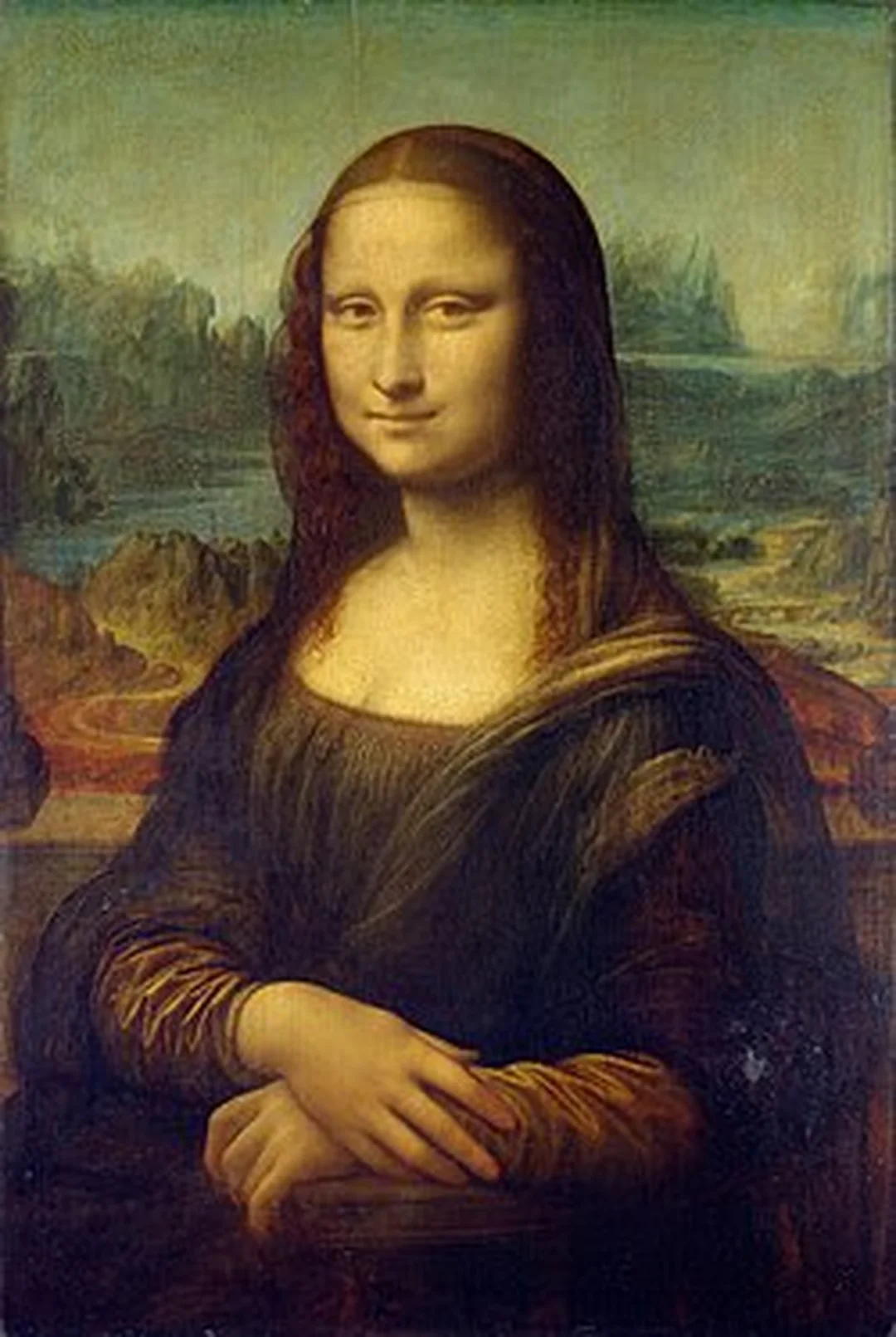 màu sơn dầu là gì qua ví dụ tranh sơn dầu cổ điển Mona Lisa