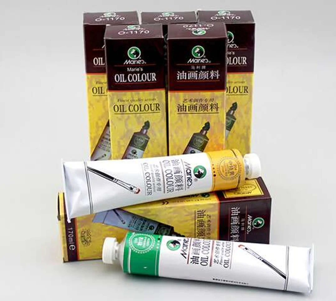 Màu sơn dầu Maries dạng tuýp 50ml màu sơn dầu maries dạng tuýp 50ml cho người mới học vẽ