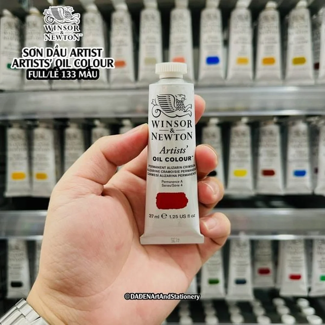 màu sơn dầu winsor and newton dùng cho tranh sơn dầu treo phòng khách