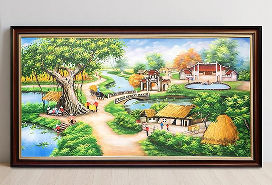 Những bức tranh sơn dầu đẹp với lớp màu có chiều sâu những bức tranh sơn dầu đẹp thể hiện lớp màu và bố cục chiều sâu
