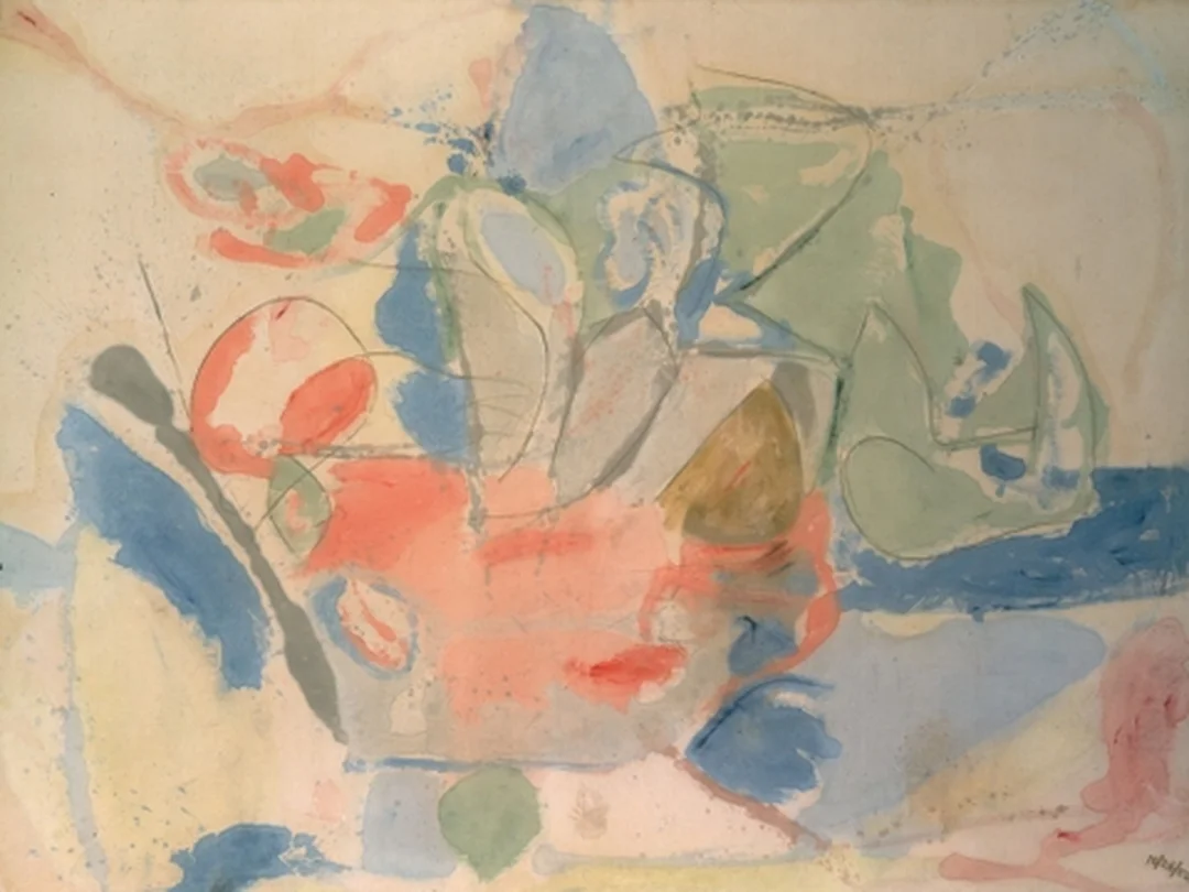 Những bức tranh trừu tượng trường màu những bức tranh trừu tượng Helen Frankenthaler Mountains and Sea