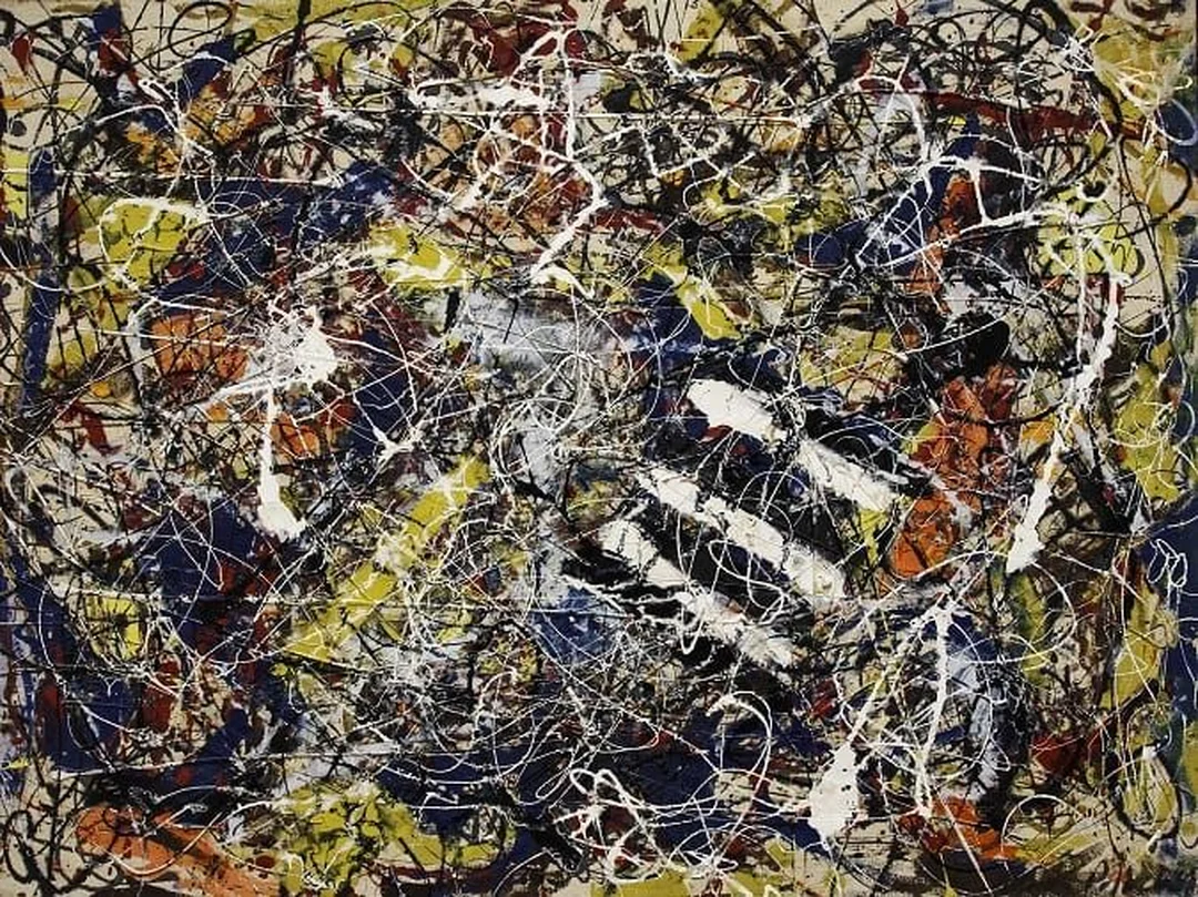 Tranh Number 5 của Jackson Pollock những bức tranh trừu tượng nổi tiếng thế giới Number 5 của Jackson Pollock