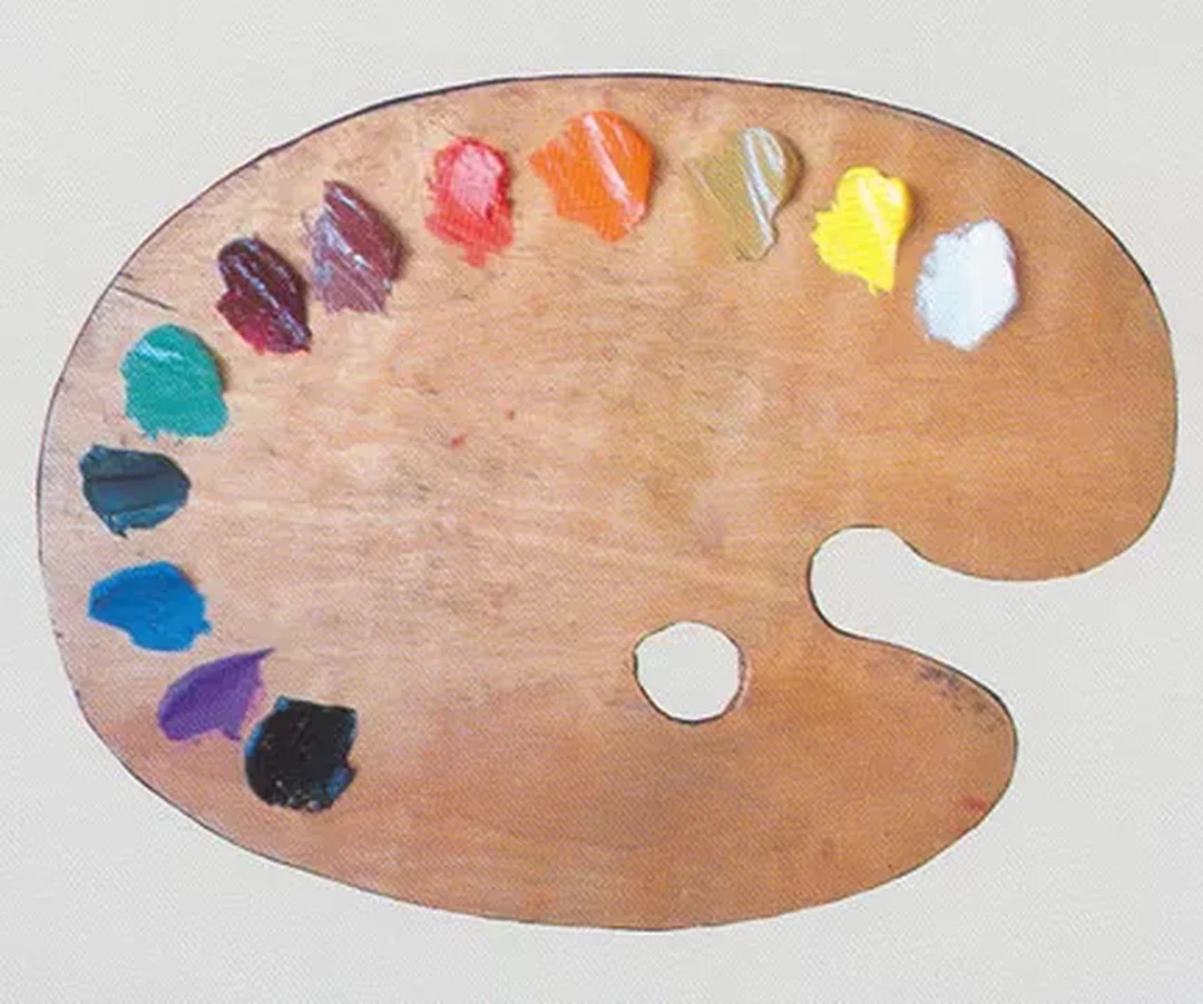 Palette pha màu sơn dầu cho người mới học