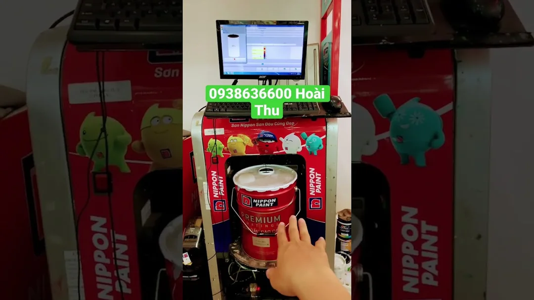 Pha màu sơn dầu Nippon Tilac
