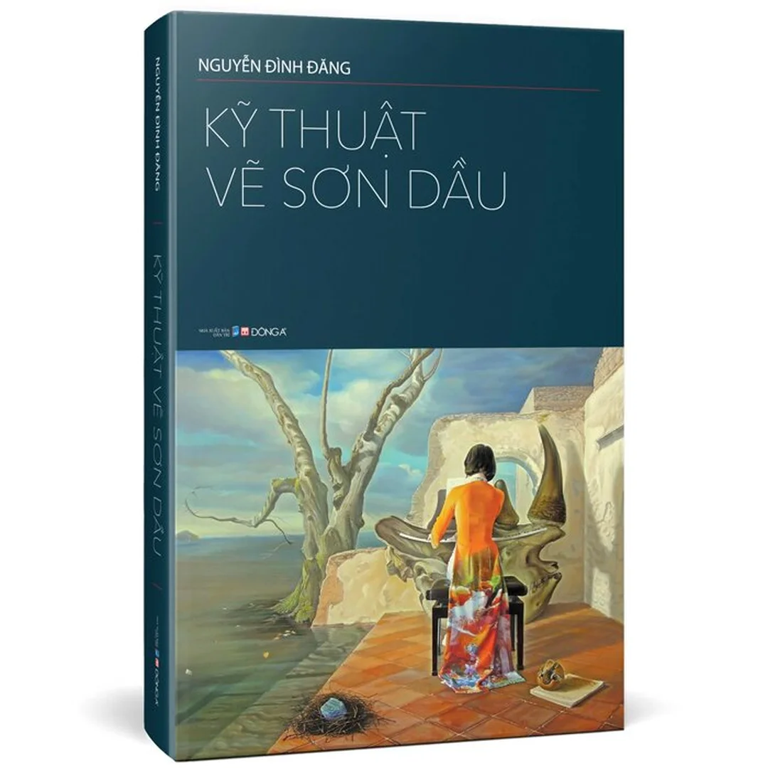 Ruột sách kỹ thuật vẽ sơn dầu nguyễn đình đăng in màu