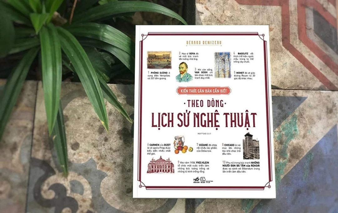 sách về nghệ thuật hội họa theo dòng lịch sử nghệ thuật