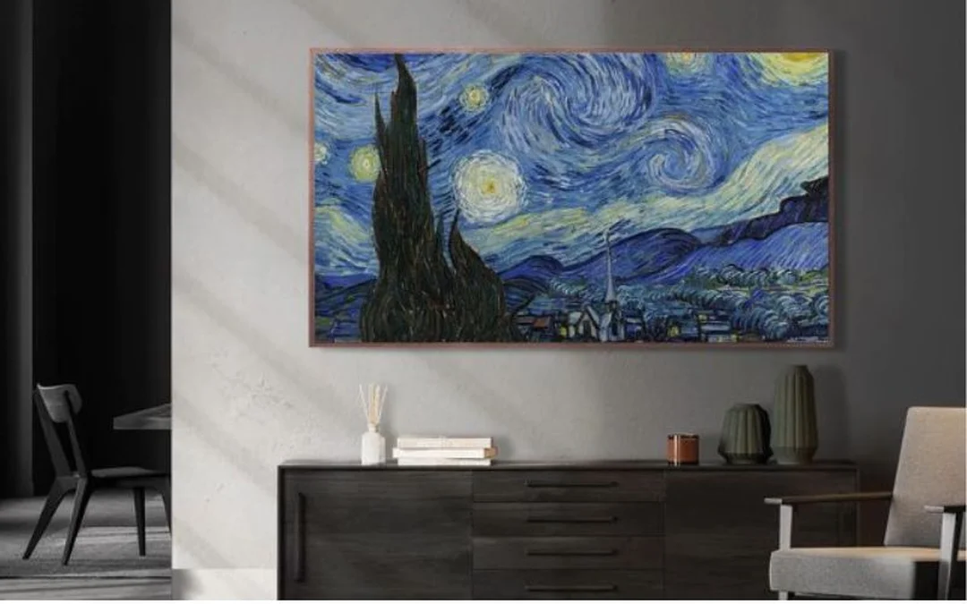 Chế độ Art Mode trên tivi khung tranh tivi khung tranh với chế độ Art Mode hiển thị tranh nghệ thuật