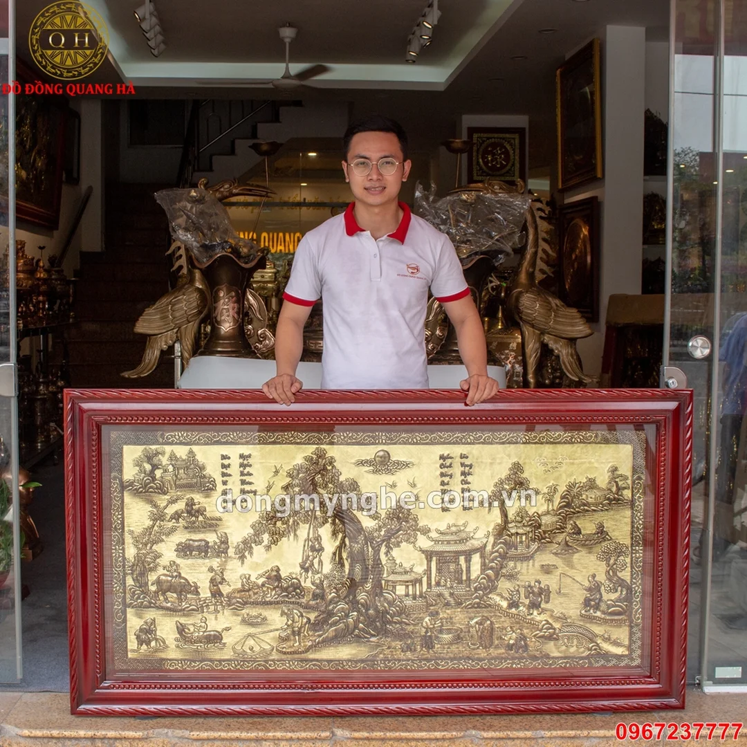 Tranh đồng quê hợp với tuổi nào khi treo phòng khách tranh đồng quê hợp với tuổi nào khi treo phòng khách