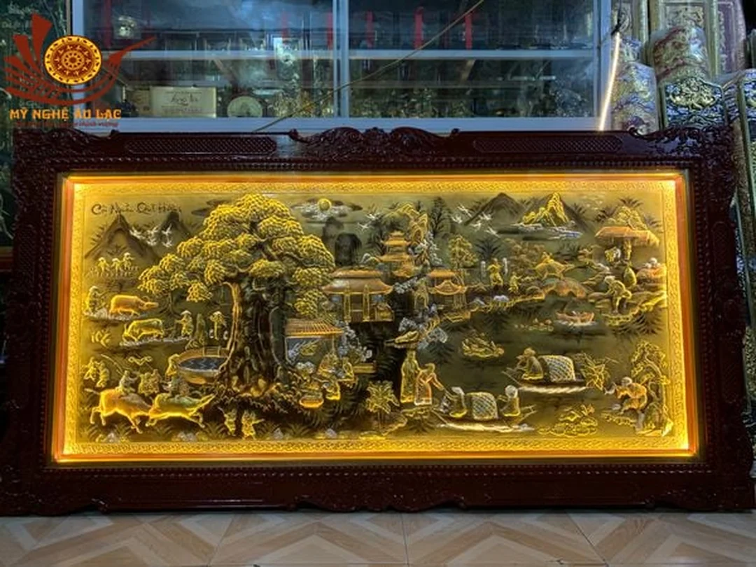Tranh đồng quê hợp với tuổi nào trong phòng khách gia đình tranh đồng quê hợp với tuổi nào trong phòng khách gia đình