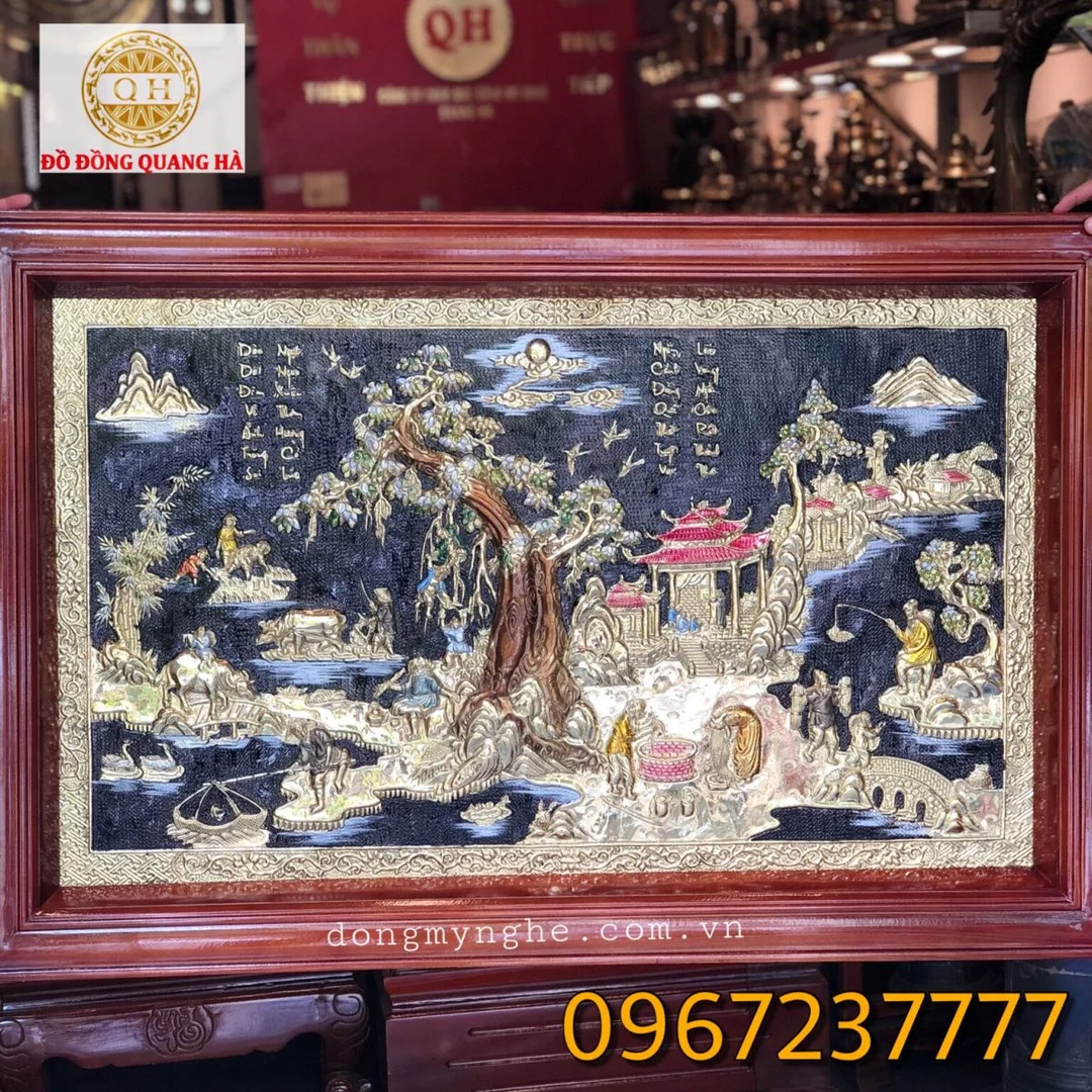 Tranh đồng quê hợp với tuổi nào và lỗi chọn tranh sai kích thước tranh đồng quê hợp với tuổi nào và lỗi chọn tranh sai kích thước
