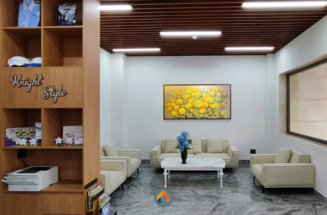 Tranh hoa cẩm tú cầu treo thực tế trong phòng khách sáng tranh hoa cẩm tú cầu treo thực tế trong phòng khách sáng
