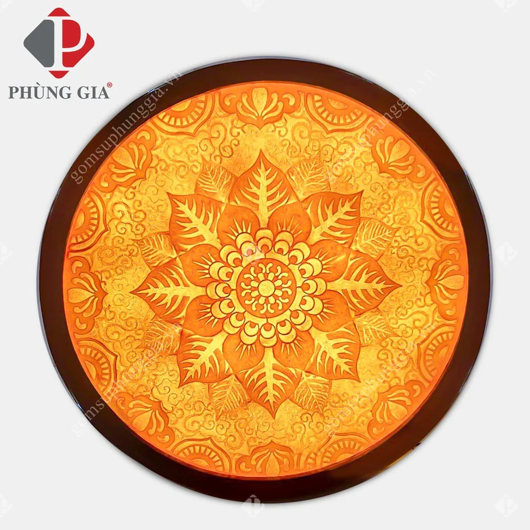 Tranh hoa sen Phật giáo dạng trúc chỉ mandala tranh hoa sen phật giáo dạng trúc chỉ mandala thanh tịnh