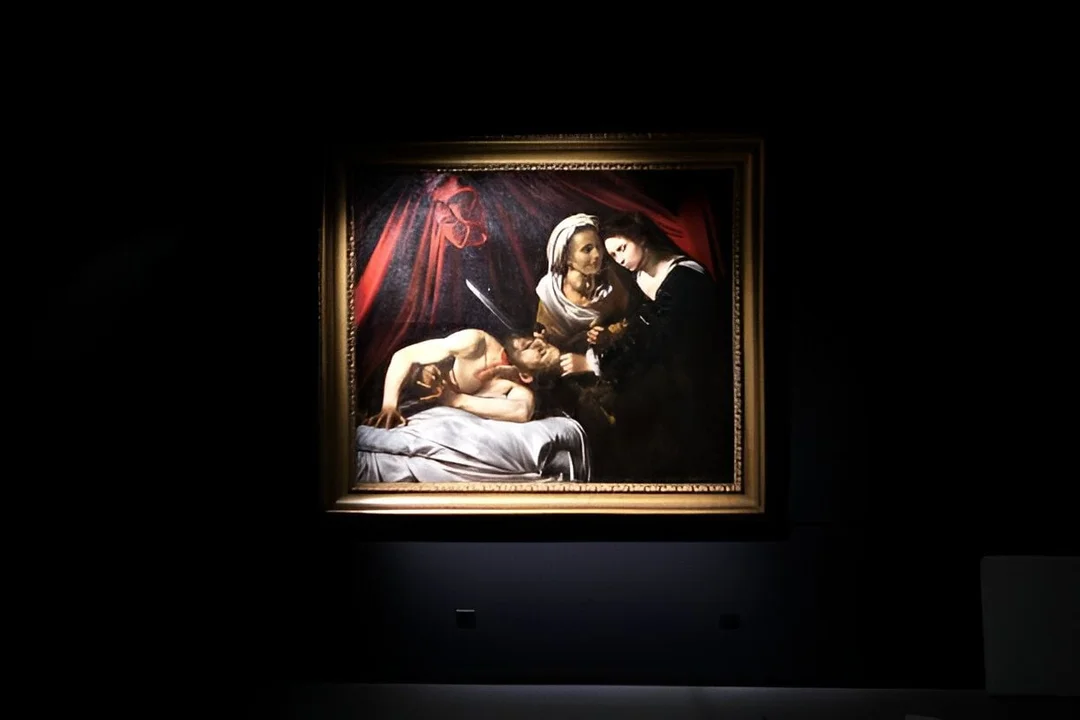 tranh nghệ thuật nổi tiếng thế giới Judith Beheading Holofernes của Artemisia Gentileschi