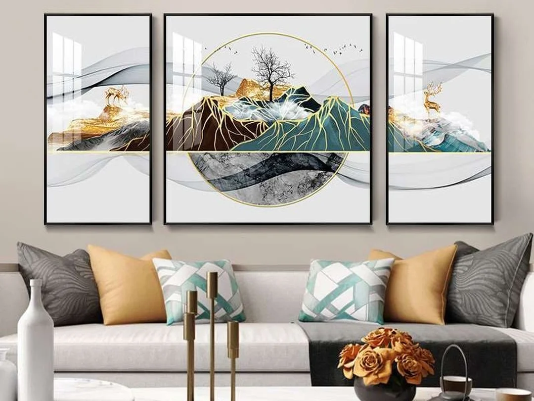 Tranh nội thất treo tường phòng khách hiện đại tranh nội thất treo tường phòng khách hiện đại