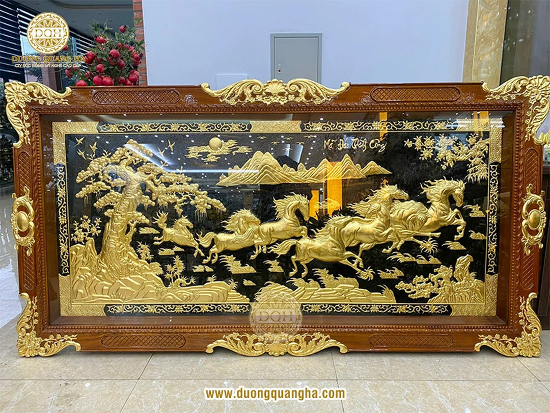 tranh phong thủy hút tài lộc thuận buồm xuôi gió treo văn phòng