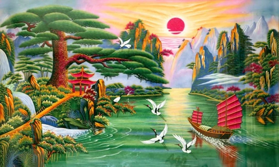 Tranh phong thủy phòng khách theo phương vị tranh phong thủy phòng khách theo phương vị và chủ đề treo tường