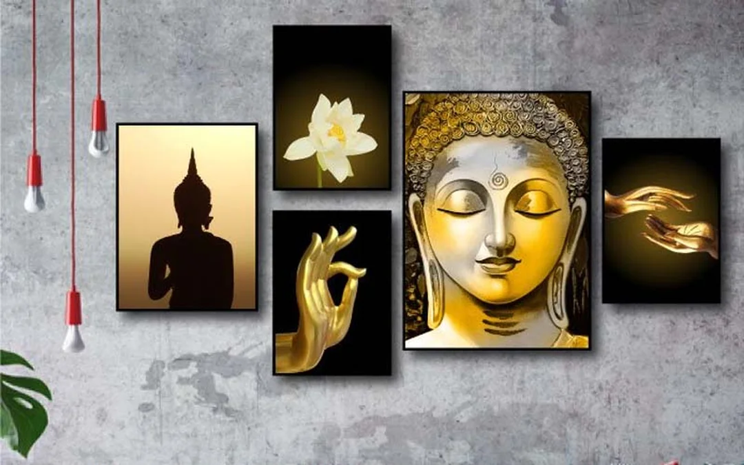 tranh phong thủy phòng thờ liên quan đến tôn giáo và không gian thờ tự
