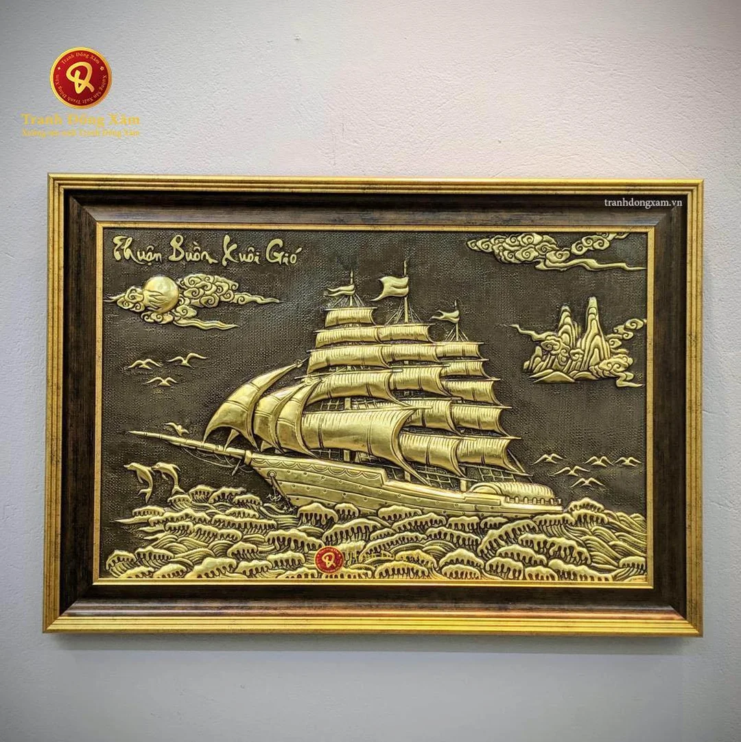 tranh quà tặng thuận buồm xuôi gió cho dịp khai trương