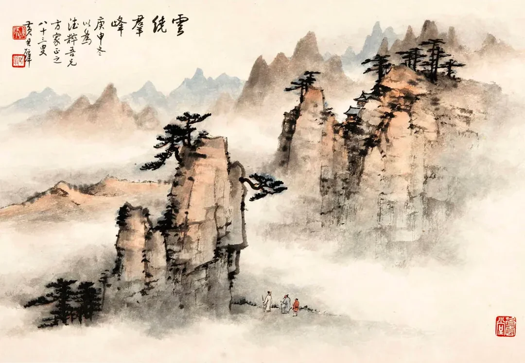 Tranh thủy mặc là gì trong không gian mang yếu tố truyền thống Tranh thủy mặc là gì trong không gian mang yếu tố truyền thống