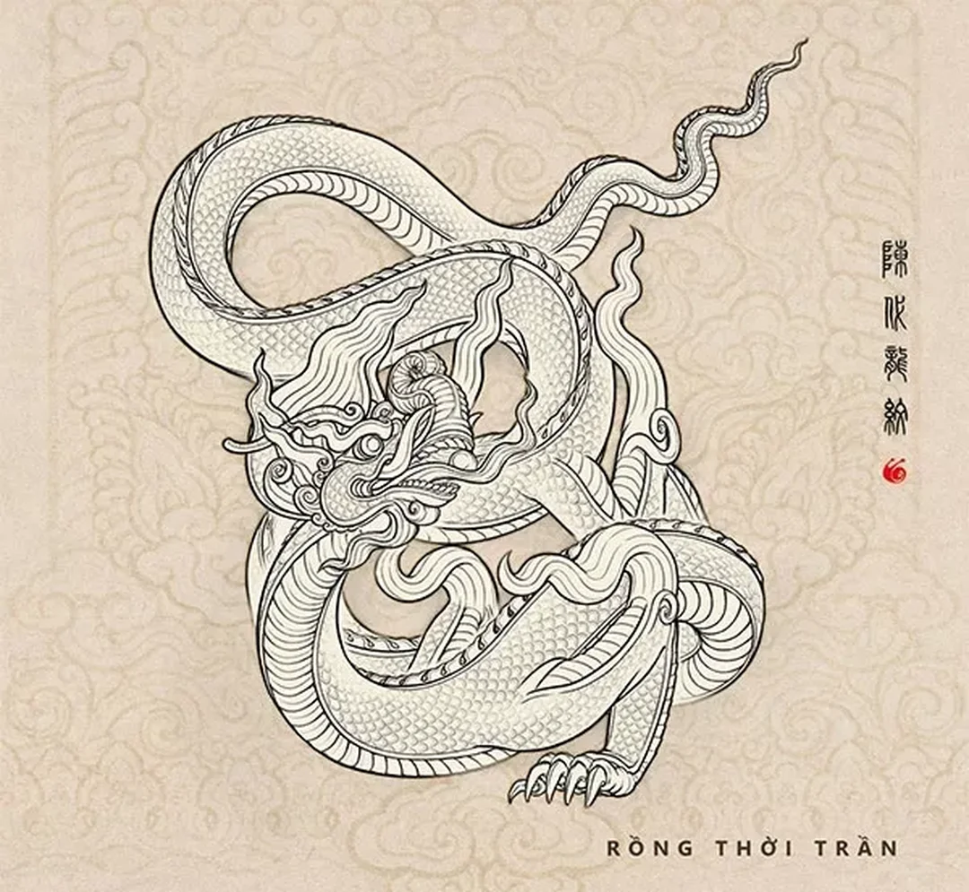 Tranh thủy mặc rồng trong mỹ thuật Việt Nam qua các thời kỳ tranh thủy mặc rồng trong mỹ thuật Việt Nam qua các thời kỳ