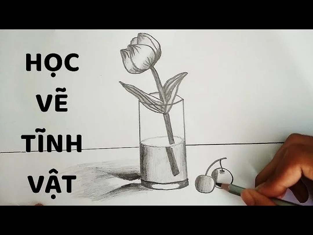 Tranh tĩnh vật chì đơn giản với kỹ thuật đánh bóng tranh tĩnh vật chì đơn giản với kỹ thuật đánh bóng sáng tối